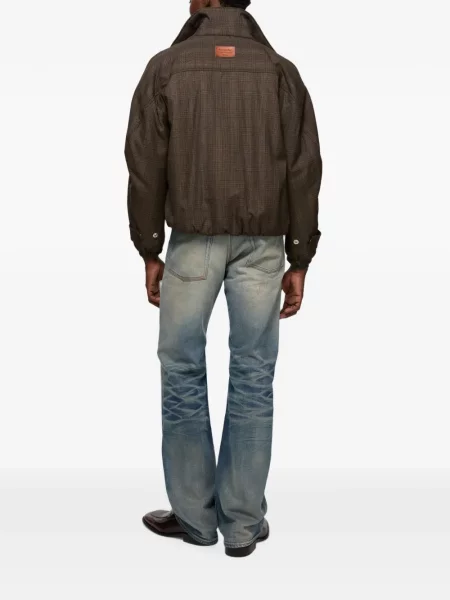Geacă Acne Studios de lână maro