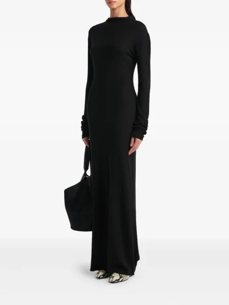 Rochie maxi Khaite de costum negru