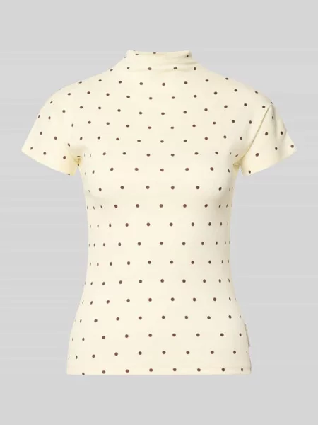 T-shirt o kroju slim fit z mieszanki bawełny Marc O'polo Denim