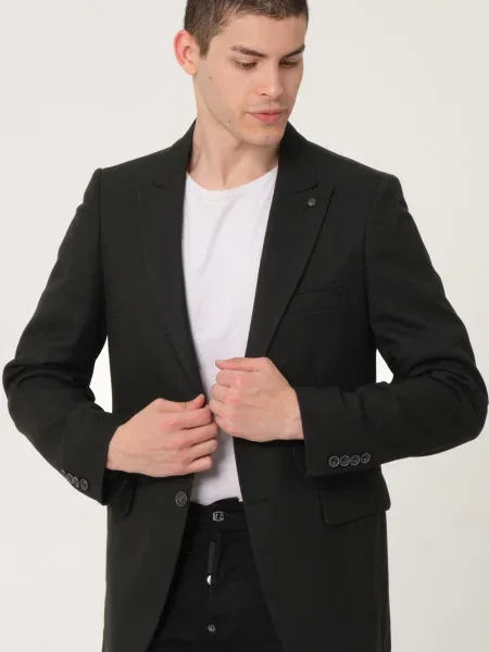 Sacou Dewberry negru