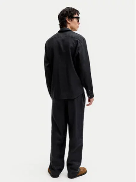 JACK & JONES Chino kalhoty JPSTKarl JJLawrence' černá