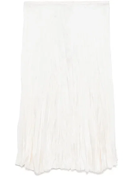 Spódnica midi Michael Kors Collection z kaszmiru do kolan czarna