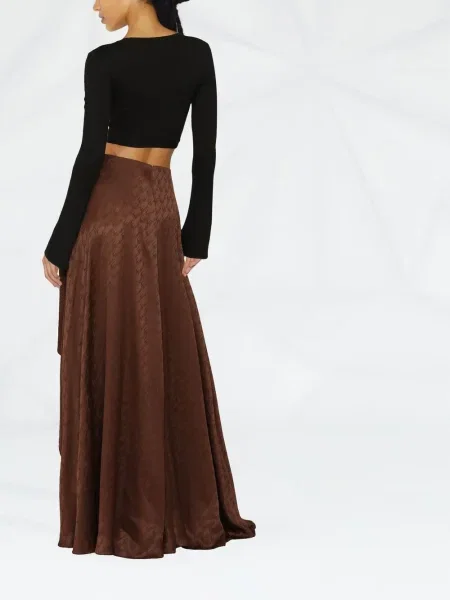Pantaloni Fendi maro