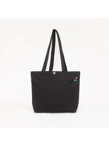 Чанта Nike Heritage Tote Bag Black/ Stadium Green/ White Universal бяло