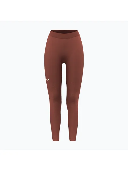 Pantaloni termoactivi pentru femei Salewa Zebru Medium Warm AMR etruscan red roșu