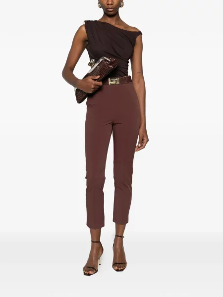 Pantaloni Elisabetta Franchi maro