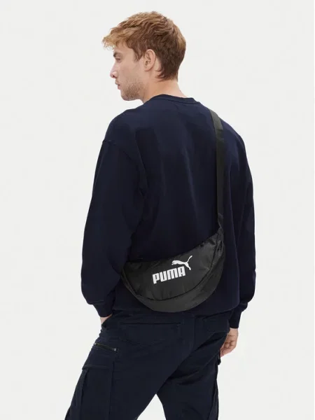 Torba na ramię Puma Base Half Moon czarny biały