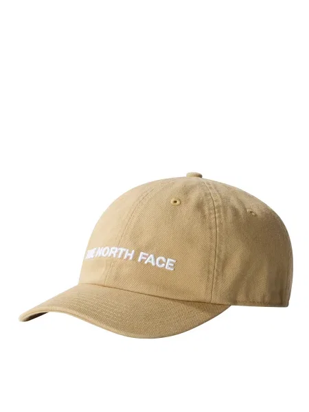 THE NORTH FACE Kšiltovka Roomy Norm béžová bílá