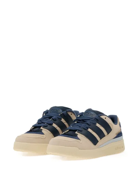 Sneakerși Adidas Gazelle din piele cu bretele albastru