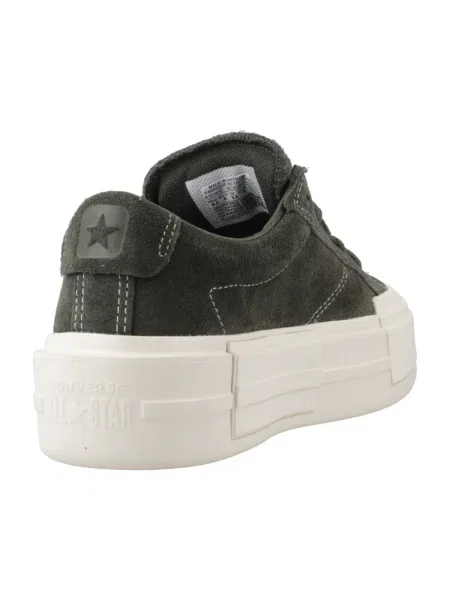 Pantofi Converse din piele de căprioară verde