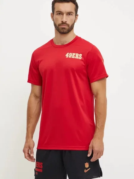 Tréninkové tričko Nike San Francisco s potiskem červená
