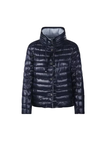 Kurtka puchowa Herno niebieska