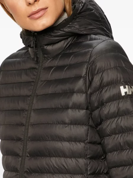 Geacă Helly Hansen cu glugă cu autograf negru