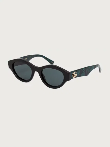 Gucci στρογγυλά γυαλιά ηλίου Γυναικεία πράσινο