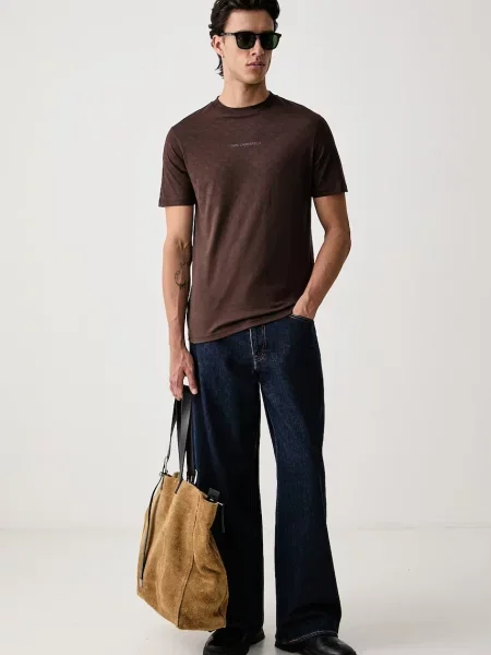 Karl Lagerfeld Tricou maro