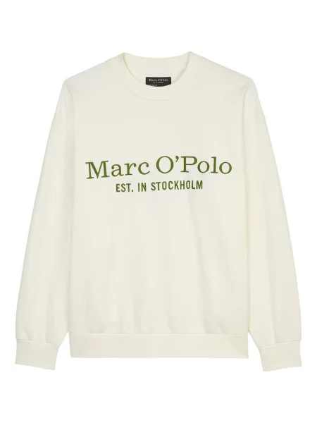 Hanorac Marc O'polo cu broderie alb