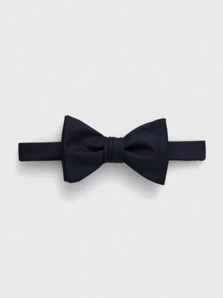 Hedvábný motýlek HUGO Bow tie dressy fialová
