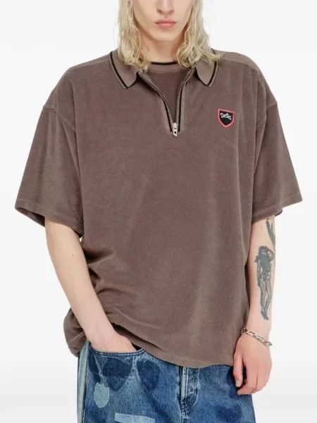 Tricou polo Diesel maro