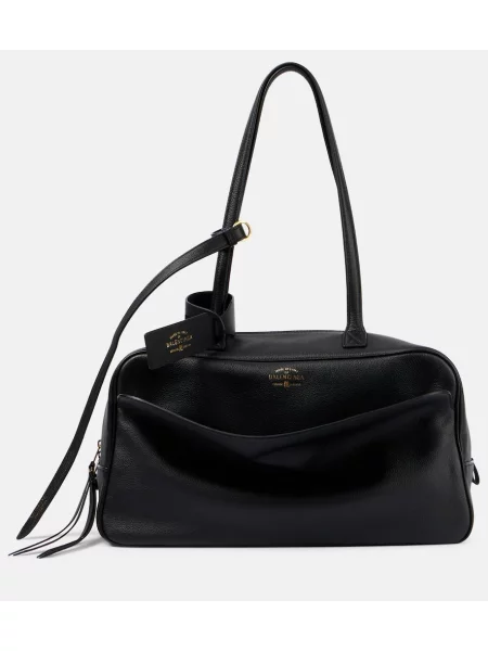 Geanta de piele Balenciaga din piele negru
