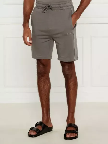 Hugo Bodywear Pantaloni scurți Tonal Logo Shorts gri
