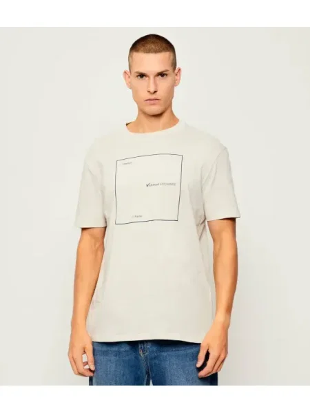 Armani Exchange Tricou bej