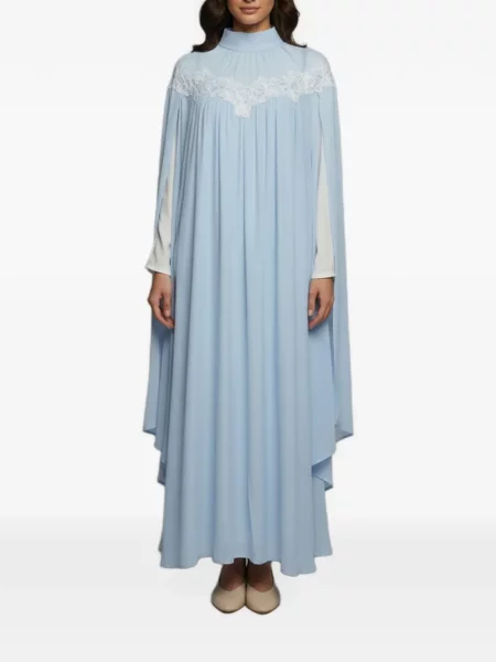 Rochie Lichi din dantelă albastru