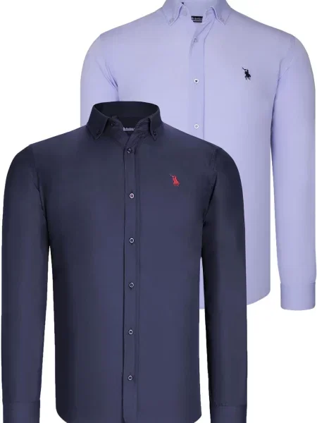 Риза Dewberry синьо