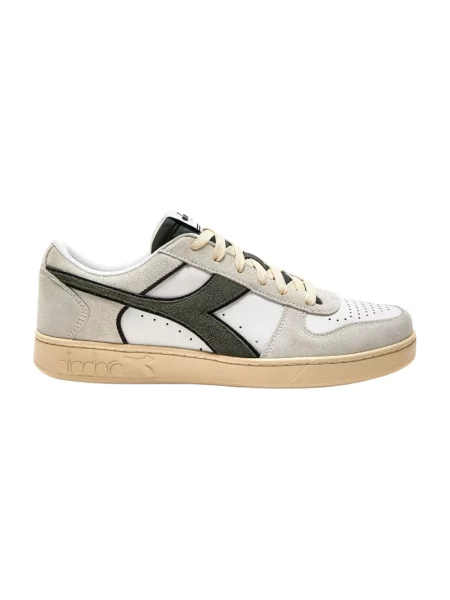 Sneakersy Diadora zamszowe białe