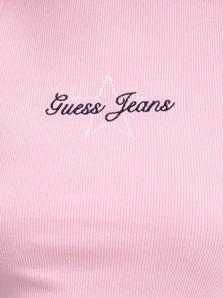 Топ Guess Jeans рожевий