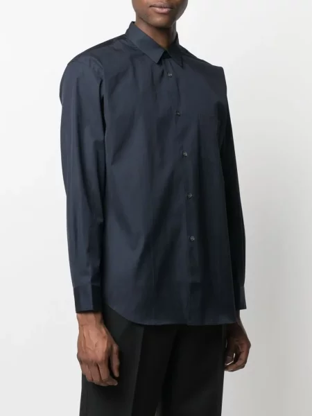 S límcem košile Comme Des Garçons Shirt modrá