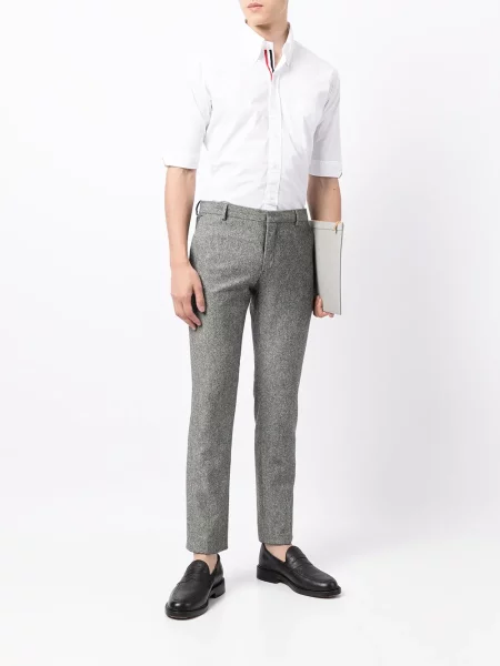 Koszula Thom Browne w paski biała