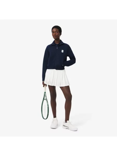 Lacoste Bluza Rozpinana Tennis Heritage granatowa