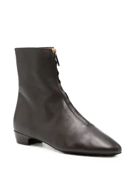 Botine Herbert Levine din piele maro
