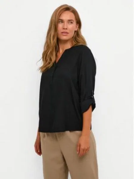 Kaffe Halenka Milia Regular Fit černá