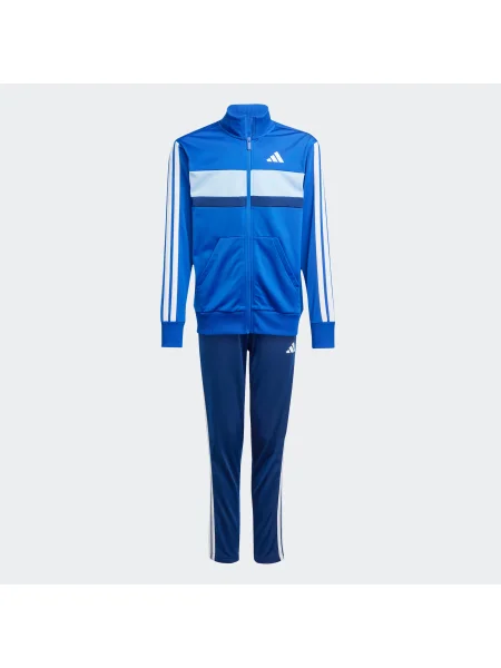 ADIDAS SPORTSWEAR Costum de trening Seasonal Essentials Tiberio bleumarin / albastru regal / albastru deschis alb