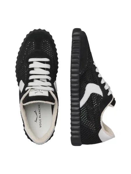 Sneakersy Voile Blanche z siateczką czarne
