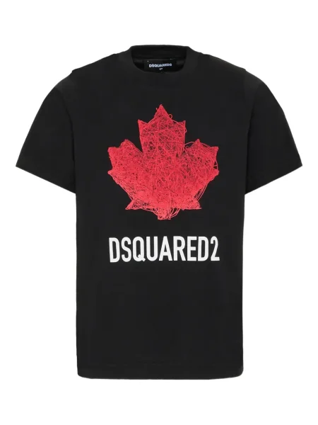 Koszulka dziecięca Dsquared2 czarna