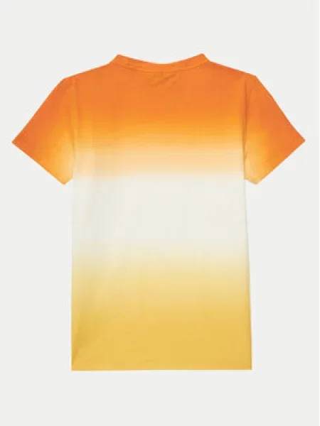 Dětské tričko Napapijri oranžové