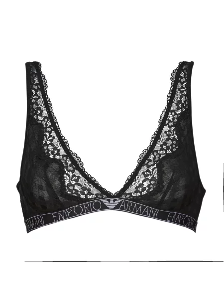 Termo spodnje perilo Emporio Armani z mrežo črna