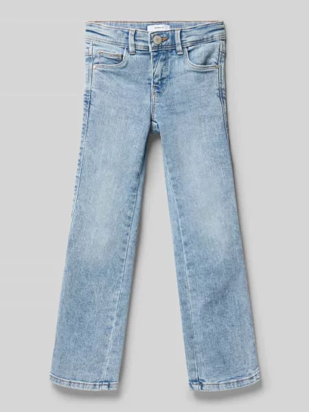 Jeansy o kroju skinny fit z dodatkiem streczu model ‘POLLY’ Name It