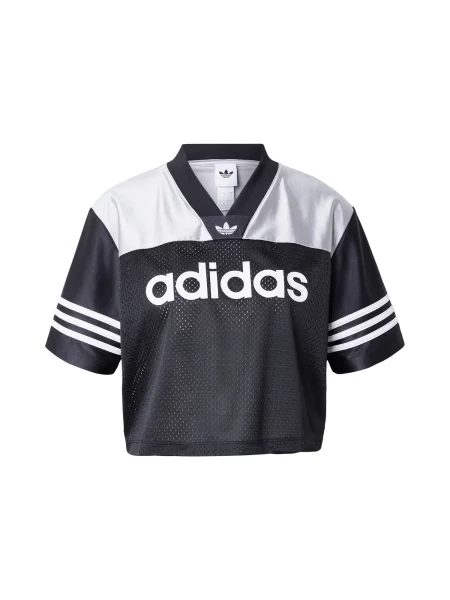 ADIDAS ORIGINALS Tricou negru alb