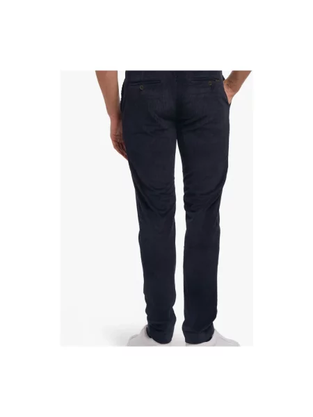 Spodnie Brooks Brothers sztruksowe niebieskie