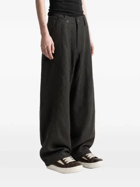 Pantaloni Ziggy Chen asimetrice gri