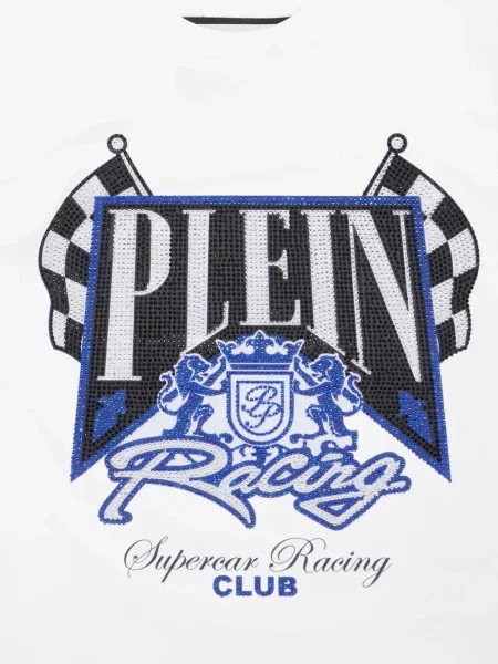 Koszulka dziecięca Philipp Plein biała