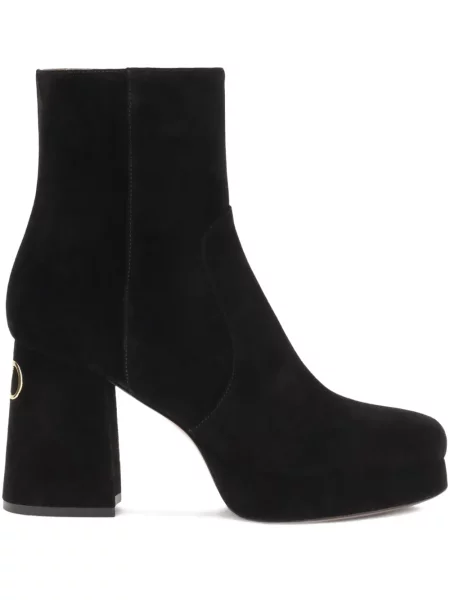 Botine Valentino Garavani cu platformă negru