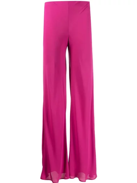 Pantaloni Alberta Ferretti roz