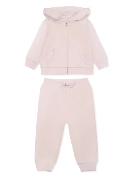 Komplet dresowy dziecięcy Polo Ralph Lauren różowy