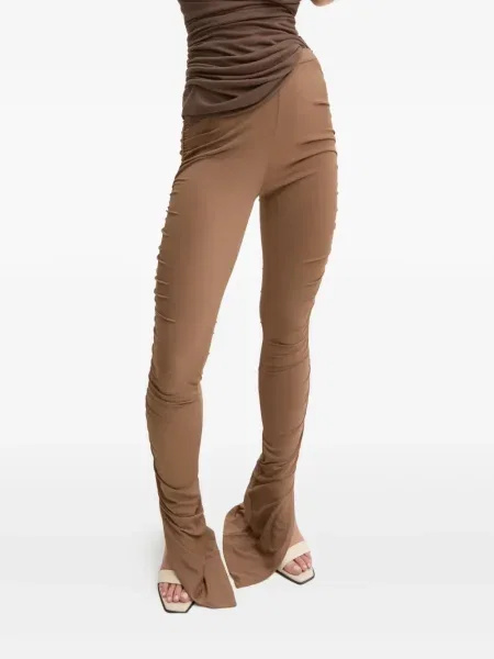 Pantaloni Rick Owens Lilies maro