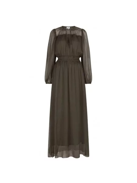 Maksi sukienka maxi Dante 6 garniturowa zielona