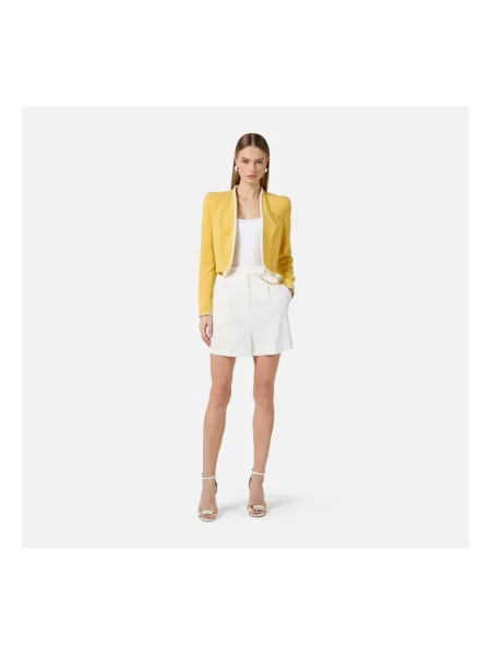 Elisabetta Franchi Pantaloni scurți bej